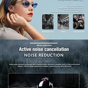 RISTARWH Bluetooth Earbuds V5.3 Headphones Ture Wireless Earphones, IPX7 Waterproof in-Ear Headsets, Built-in Mic in-Ear Headsets Deep Bass for Sport/Gaming/Workout