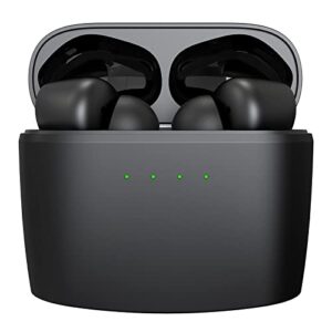 ptuxc true wireless earbuds bluetooth headphones in ear headphones,bluetooth 5.2,ipx5 waterproof,black