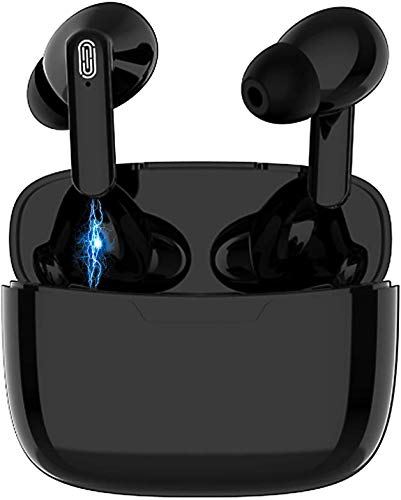 Wireless Earbuds Bluetooth 5.0 Earphones Noise-Canceling Headset with Charging Box,Built-in Microphone Headset 35 Playtime Suitable compatible for Samsung,Android,huawei Earbuds