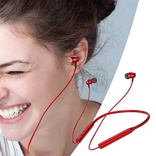 A03 Wireless Bluetooth 5.0 Neck Hanging Earphones Fashion in-Ear Sport Headphones, Button Control Volume Sound Effect