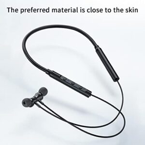 A03 Wireless Bluetooth 5.0 Neck Hanging Earphones Fashion in-Ear Sport Headphones, Button Control Volume Sound Effect