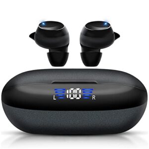 light/small/not easy to drop waterproof headphones ! bluetooth 5.3 earbuds wireless type‐c fast charging/power display/bluetooth earbuds with microphone monaural/binaural left and right split type