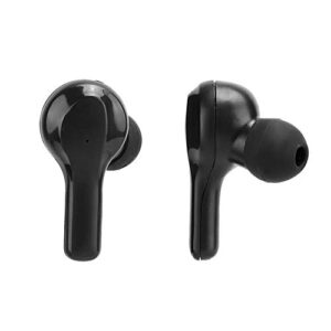 Zopsc Digital Display Bluetooth Earphone IPX4 Life Grade Waterproof Black Wireless Earbuds Intelligent in-Ear Sports Headphone(Black)