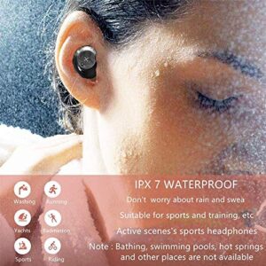 CHEERLINK Wireless Earbuds Bluetooth Headphones 5.0 Earphone, 3D Stereo Sound Earphones Portable with Charging Case Bulid-in Mic IPX7 Waterproof Earbuds TWS for Work/Running/Travel/Gym
