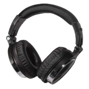 blaupunkt premium bluetooth over-the-ear headphones with microphone (black)