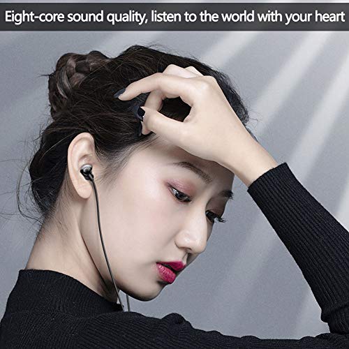 in-Ear Earbud Headphones with Mic，Wired Ear Buds High Resolution Earbuds Wired Noise Isolating Lightweight Earphones with Volume Control 3.5mm Jackwired Ear Buds (Black)