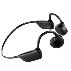 amavbtg bone conduction headphones, bluetooth 5.3, bone conduction earbuds buit-in 32g tf card waterproof wireless open ear earphones for cycling workout gym