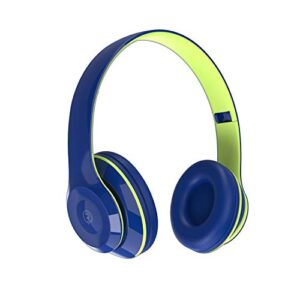 premier accessory group replay audio neckband bluetooth headphones, neo g3, yellow blue