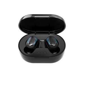 Wireless Earbuds, Revive Air-A7S Sports Bluetooth 5.0 Headset with Bass Stereo HiFi Sound, Built-in Microphone for iOS & Android, Waterproof Sweatproof Headphones with Portable Charging Case (White)