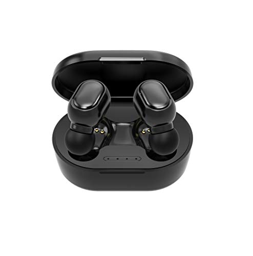 Wireless Earbuds, Revive Air-A7S Sports Bluetooth 5.0 Headset with Bass Stereo HiFi Sound, Built-in Microphone for iOS & Android, Waterproof Sweatproof Headphones with Portable Charging Case (White)