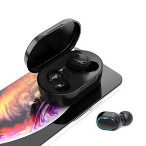 Wireless Earbuds, Revive Air-A7S Sports Bluetooth 5.0 Headset with Bass Stereo HiFi Sound, Built-in Microphone for iOS & Android, Waterproof Sweatproof Headphones with Portable Charging Case (White)