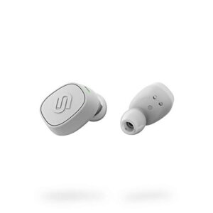 Urbanista Tokyo True Wireless Earbuds 16H Playtime Bluetooth 5.0 with Charging Case, Multi Function Button Earphones Compatible with Android and iOS - White