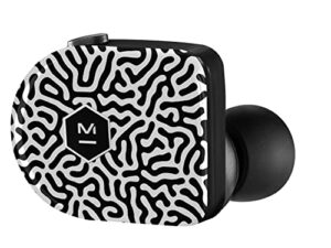master and dynamic mw07 plus true wireless earphones – temi coker print pattern 1, black