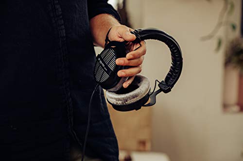 beyerdynamic DT 990 Pro 250 ohm Over-Ear Studio Headphones For Mixing, Mastering, and Editing