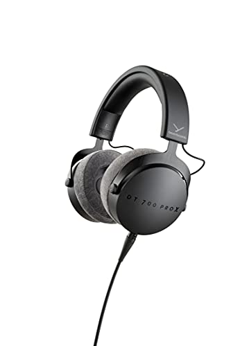 beyerdynamic DT 700 PRO X Closed-Back Studio Headphones with Stellar.45 Driver for Recording and Monitoring on All Playback Devices