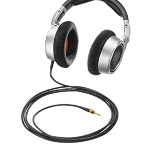 Neumann NDH 30 Dynamic Open-Back Headphone for Professional Mixing, Mastering, Twitch, YouTube, Podcast, Production, High Definition Music Listening, Titanium (509111) Large