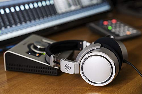 Neumann NDH 20 Closed Back Monitoring Professional Studio Headphones Gaming, Mixing, Mastering, Video or Audio Production, Performing,  3M straight cable w 1’8” stereo connector and 1/4” adaptor