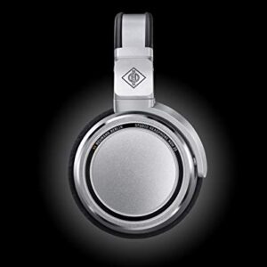 Neumann NDH 20 Closed Back Monitoring Professional Studio Headphones Gaming, Mixing, Mastering, Video or Audio Production, Performing,  3M straight cable w 1’8” stereo connector and 1/4” adaptor