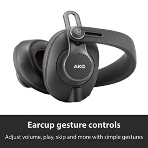 AKG Pro Audio K371BT Bluetooth Over-Ear, Closed-Back, Foldable Studio Headphones