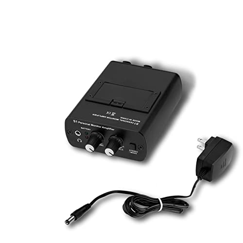 Ciglow Stereo in-Ear Monitor System, Personal in-Ear Monitor Headphone Amplifier in-Ear Monitoring System.(us)