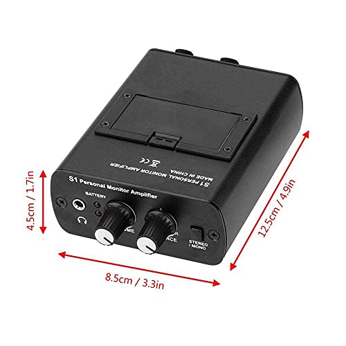 Ciglow Stereo in-Ear Monitor System, Personal in-Ear Monitor Headphone Amplifier in-Ear Monitoring System.(us)