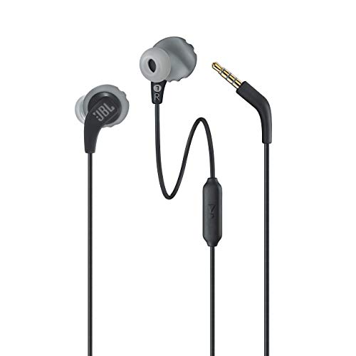 JBL Endurance RUN - Wired Sport In-Ear Headphones - Black