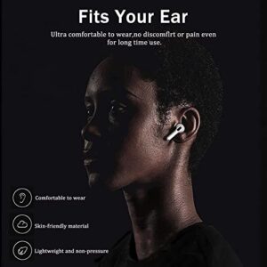 [Apple MFi Certified] Wireless Earbuds, Bluetooth 5.2 Earbuds Stereo Bass, Bluetooth Headphones in Ear Noise Cancelling Mic, Earphones IP7 Waterproof Sports, 24H Playtime Ear Buds for iOS Android.