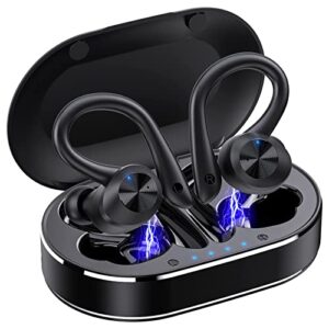 euqq wireless earbuds bluetooth 5.3 headphones for sports 42hrs playtime hifi stereo earphones noise cancelling bluetooth wireless ear buds with mic for running audifonos bluetooth inalambricos