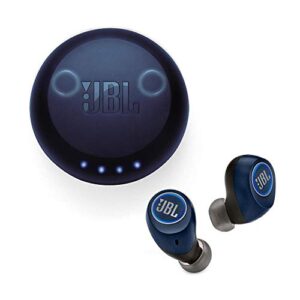 jbl free x true wireless in-ear headphones with built-in remote and microphone – blue