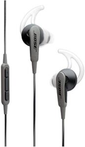 bose soundsport in-ear headphones for samsung and android devices, charcoal (renewed)