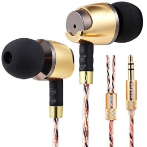 sephia sp4080 earbuds in ear headphones wired earphones with noise isolating ear buds case hd bass 3.5mm jack