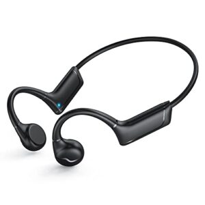 iyy bone conduction headphones,open-ear bluetooth sport headphones, waterproof wireless headphones with built-in mic for workout, running, hiking, cycling