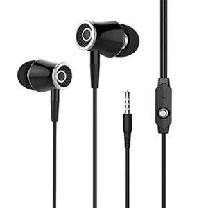 Compatible with Kindle Fire Earbuds, Fire HD 8 HD 10 Plus, Samsung LG, Fire 7 Tablet, Fire HD 8 HD 10, in Ear Headset Kindle Fire Accessories Smart Android Cell Phones Wired Earbuds 3.5mm Audio Plug