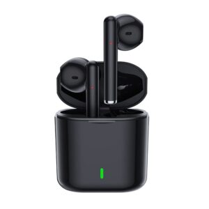 wireless earbud, bluetooth 5.0 earbud stereo bass,bluetooth headphones in ear noise cancelling mic,earphones ipx5 waterproof sports,30h playtime usb c mini charging case ear buds for android and ios