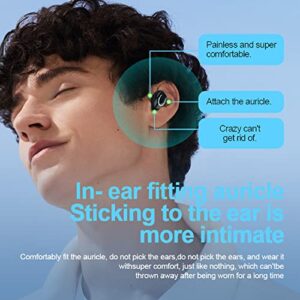 Wireless Earbuds Headphones Bluetooth 5.2 Ear buds with Mic Smart Noise Reduction LED Display Fast Charging Case Touch Control Bluetooth Earphones In Ear Earbuds Wireless Earphone, for Sport and Work