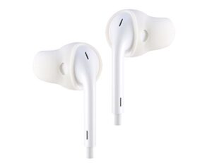 acous design purest earbuds covers anti-slip sport covers compatible with apple earpods and airpods (white)