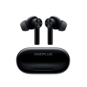 OnePlus Buds Z2 True Wireless Earbud Headphones-Touch Control with Charging Case,Active Noise Cancellation,IP55 Waterproof Stereo Earphones for Home,Sport, Obsidian Black