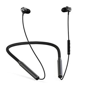 bluetooth earbuds tangmai n6 wireless headphones 24h playtime magnetic earphones with enc microphone 10 mm drivers deep bass hifi stereo headset ipx5 waterproof for running hiking workout gym sport