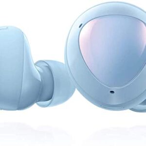 Samsung Galaxy Buds+ Plus, True Wireless Earbuds (Wireless Charging Case included), Cloud Blue – US Version (Renewed)
