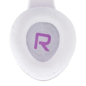 PowerLocus Bluetooth Headphones Over Ear, Wireless Headphones with Microphone, Foldable Headphone, Soft Memory Foam Earmuffs & Lightweight, Micro SD/TF,FM Radio for iPhone/Android/Tablet/PC/TV(Purple)