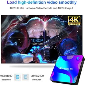 Android 11.0 TV Box X88 Pro 10 Quad Core 2GB RAM 16GB ROM BT4.2 Dual WiFi 2.4G/5.8GHZ YouTube 4K 3D USB 3.0 Smart Home Set Top Box