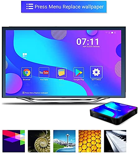 Android 11.0 TV Box X88 Pro 10 Quad Core 2GB RAM 16GB ROM BT4.2 Dual WiFi 2.4G/5.8GHZ YouTube 4K 3D USB 3.0 Smart Home Set Top Box