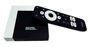 mecool km7 plus netflix google certified android 11.0 tv box amlogic s905y4 av1 ultra 4k hdr 2gb ram 16gb rom support 2.4g/5.0g wifi bt 5.0 with google assistant