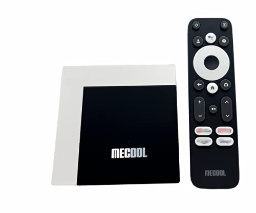 MECOOL KM7 Plus Netflix Google Certified Android 11.0 TV Box Amlogic S905Y4 AV1 Ultra 4K HDR 2GB RAM 16GB ROM Support 2.4G/5.0G WiFi BT 5.0 with Google Assistant