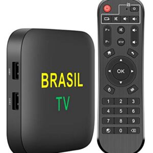 2023 Brazil IPTV Box with 2GB RAM 16GB ROM DDR HDMI TF H.265 HEVG DuoBand WiFi 2.4G/5G 6k Video Supported
