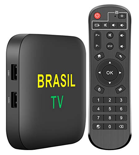 2023 Brazil IPTV Box with 2GB RAM 16GB ROM DDR HDMI TF H.265 HEVG DuoBand WiFi 2.4G/5G 6k Video Supported