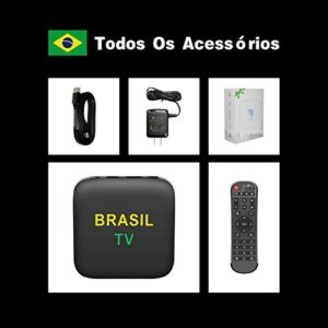 2023 Brazil IPTV Box with 2GB RAM 16GB ROM DDR HDMI TF H.265 HEVG DuoBand WiFi 2.4G/5G 6k Video Supported