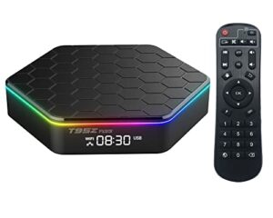 android 12.0 tv box t95z plus android box 4gb ram 32gb rom support hd 6k/ 3d/ h.265 100m lan 2.4/5g dual wifi bt 5.0 android box