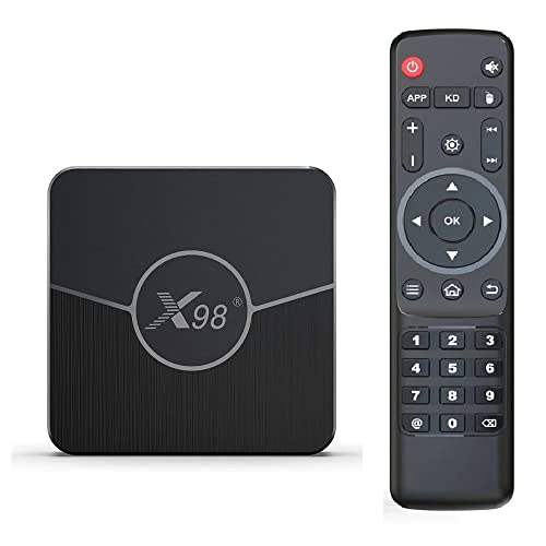 Android 11.0 TV Box,X98 Plus Amlogic S905W2 Quad Core X96Q Pro Upgraded RAM 4GB ROM 32GB Dual WiFi 2.4G/5.8G BT4.2 4K 6K AV1 Home Smart Media Player Set top Box