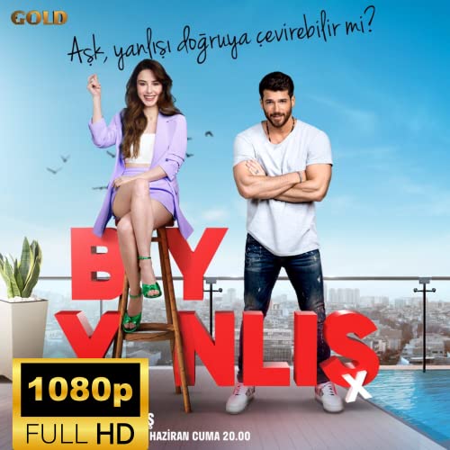 Bay Yanlis (Mr. Wrong) Can Yaman TV Series All Episodes * USB Flash Drive* Full 1080HD English Subtitles Erkenci Kus TV Series Original Actor Voices English Subs